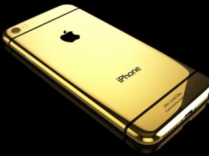 Айфон 6 золотой. Фото
