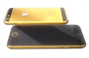 Айфон 6 золотой. Фото